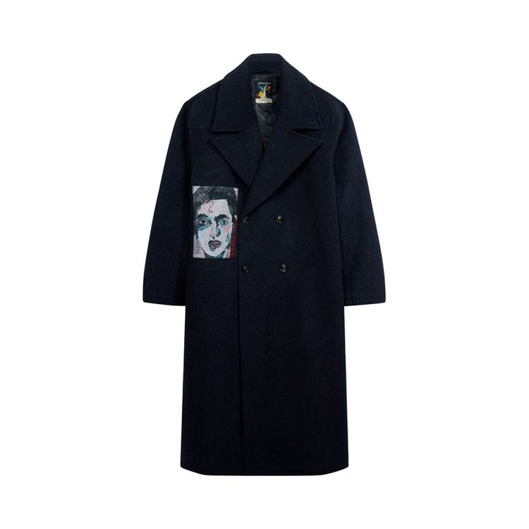 Пальто KidSuper Jaquarded Patches Wool Overcoat, Navy
Пальто KidSuper Jaquarded Patches Wool Overcoat, Navy