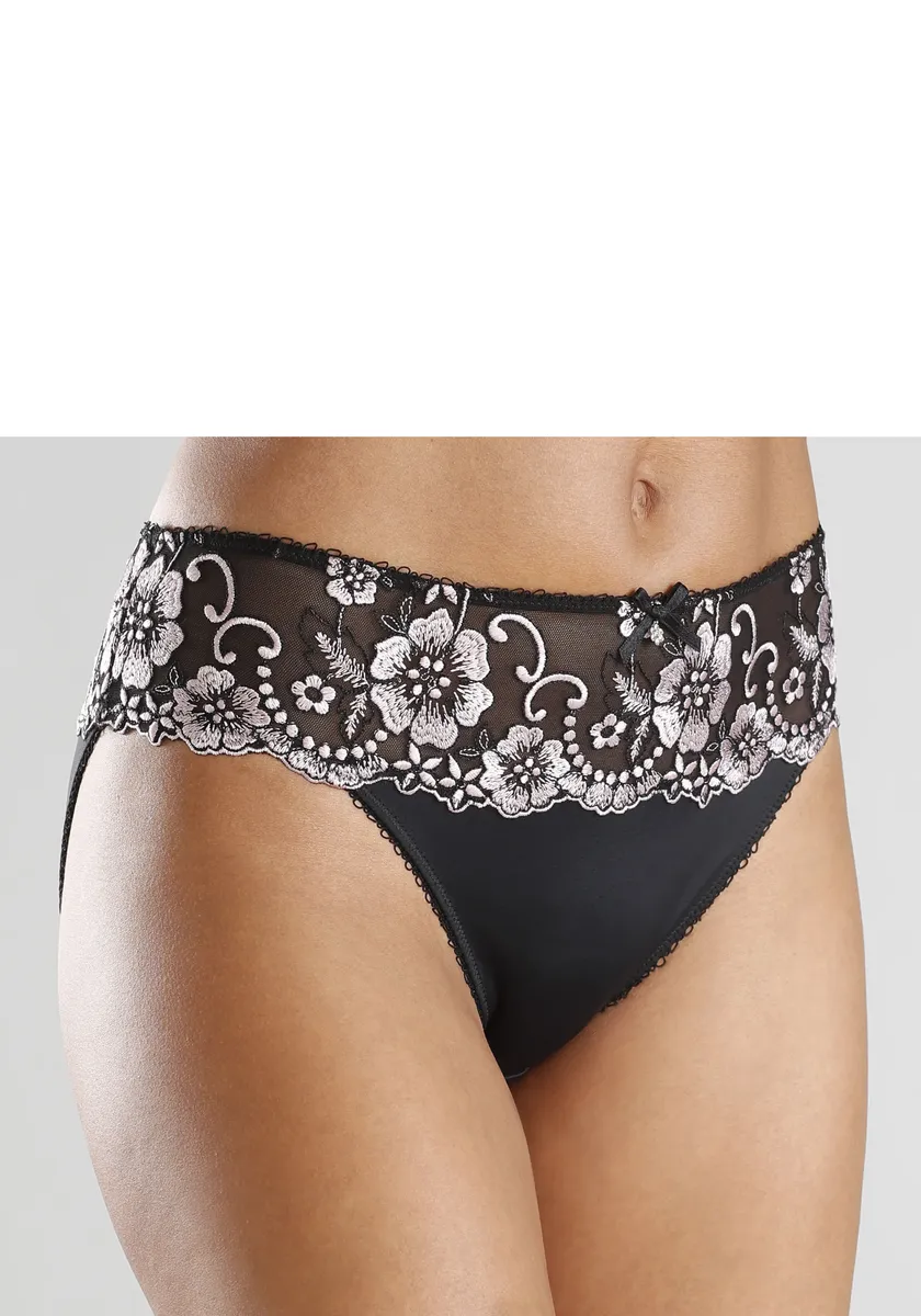 Трусики бикини LASCANA "Ванда" с кружевной вышивкой в цветочном стиле, розовый
Трусики бикини LASCANA "Ванда" с кружевной вышивкой в цветочном стиле, розовый