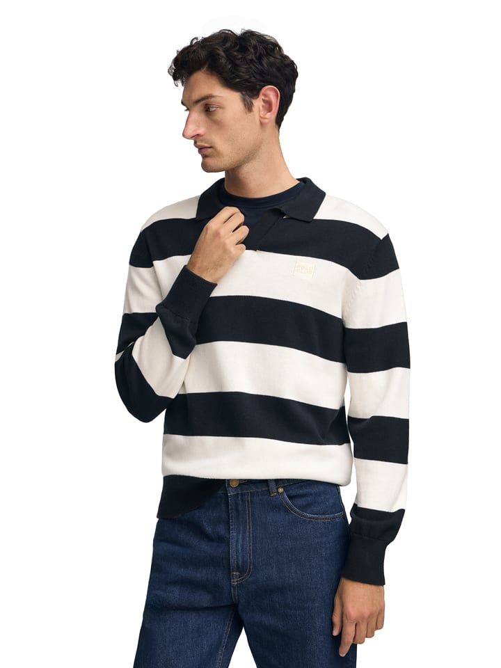 Polo Club Свитер темно-синего/кремового цвета
Polo Club Свитер темно-синего/кремового цвета