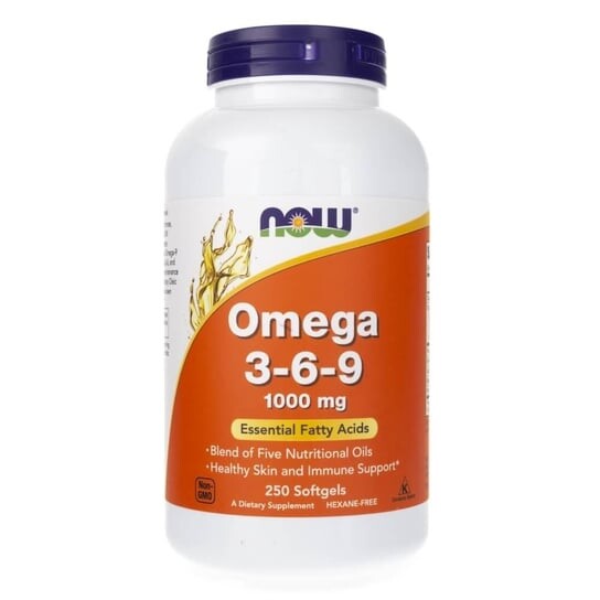 Now Foods, Омега 3-6-9, 100 мг, 250 капсул
Now Foods, Омега 3-6-9, 100 мг, 250 капсул