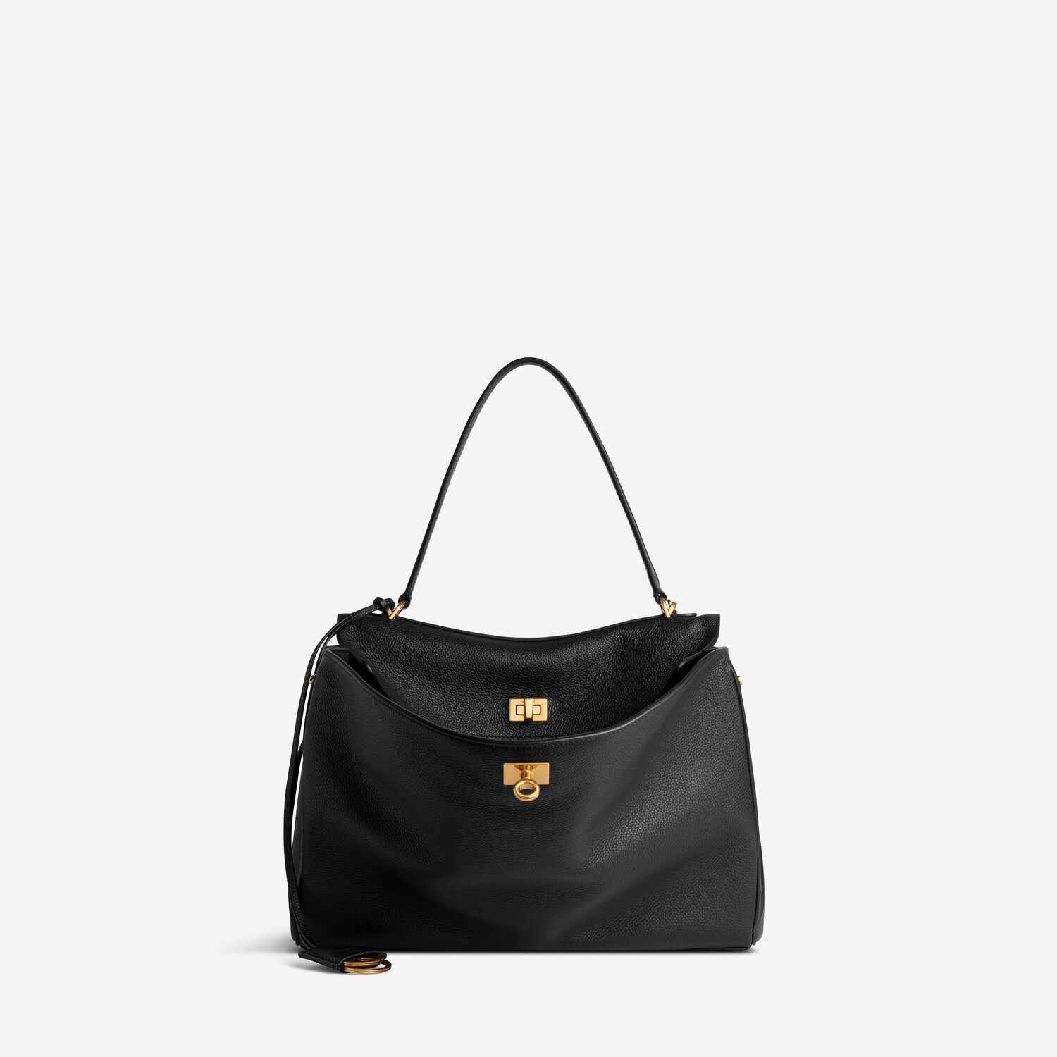 Женская сумка rodeo средняя из зернистой телячьей кожи в черном цвете BALENCIAGA, черный
Женская сумка rodeo средняя из зернистой телячьей кожи в черном цвете BALENCIAGA, черный