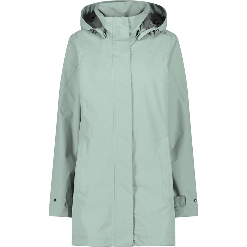 Женская куртка-дождевик с капюшоном на кнопках Cmp, зеленый
Женская куртка-дождевик с капюшоном на кнопках Cmp, зеленый