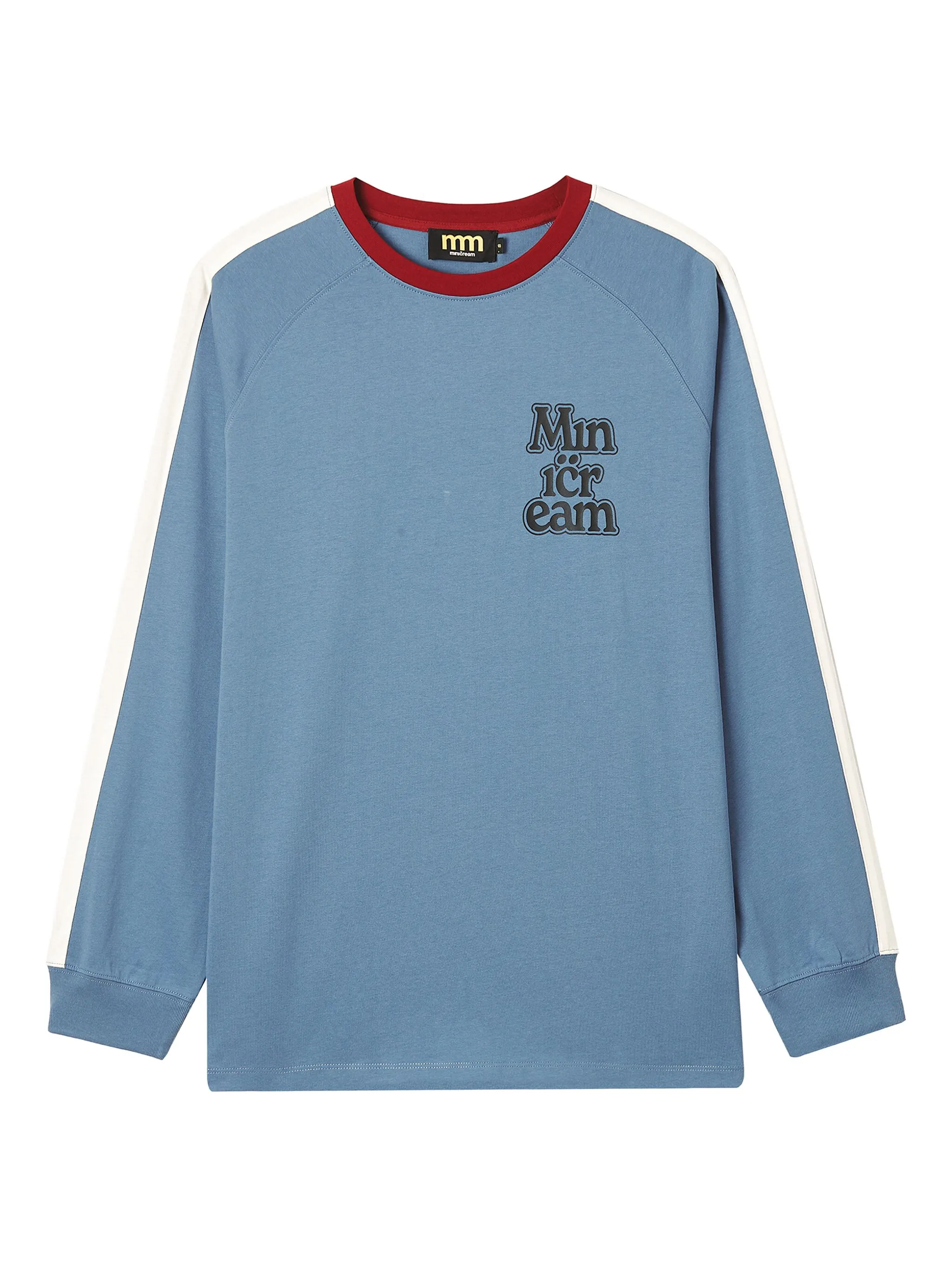 Футболка с рукавами реглан и логотипом Mini Cream, синий
Футболка с рукавами реглан и логотипом Mini Cream, синий