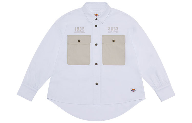 Рубашка унисекс белая Dickies, белый
Рубашка унисекс белая Dickies, белый