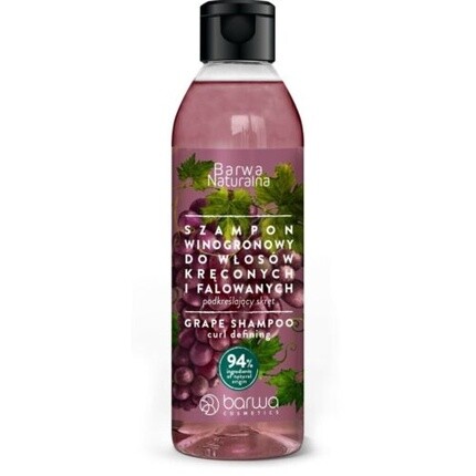 Шампунь Natural Grape Curl для вьющихся волос, Barwa
Шампунь Natural Grape Curl для вьющихся волос, Barwa