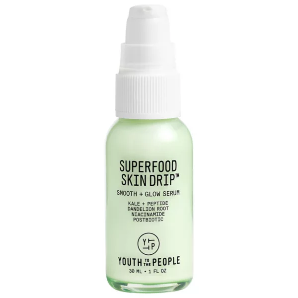 Суперфуд Skin Drop Smooth + сыворотка для сияния и барьера с пептидами + ниацинамид Youth To The People
Суперфуд Skin Drop Smooth + сыворотка для сияния и барьера с пептидами + ниацинамид Youth To The People