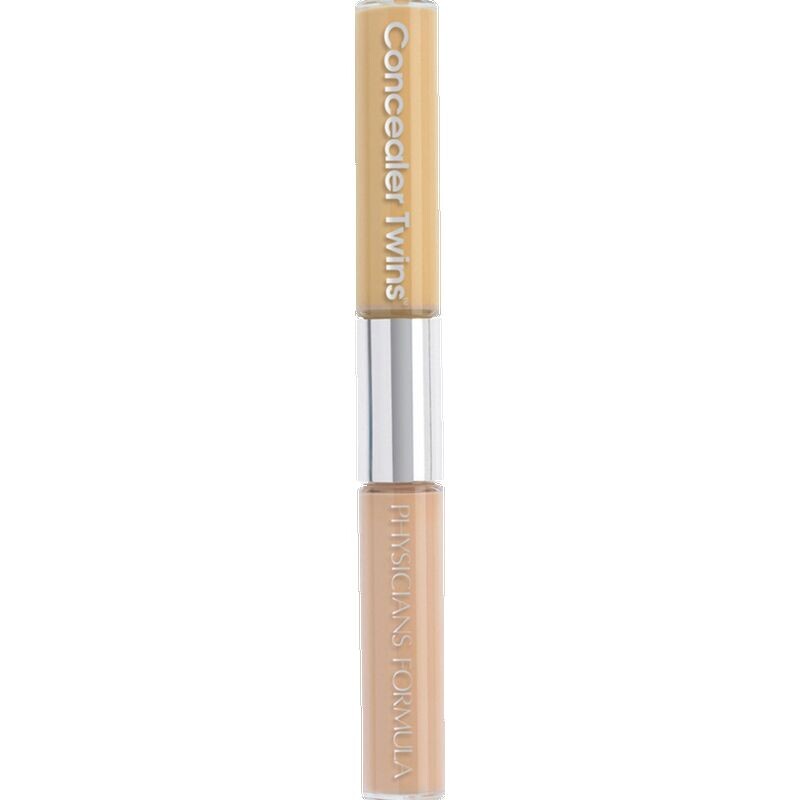 CONCEALER TWINS 2-IN-1 CORRECT & COVER CREAM CONCEALER Желтый/Светлый Physicians Formula, 7 g
CONCEALER TWINS 2-IN-1 CORRECT & COVER CREAM CONCEALER Желтый/Светлый Physicians Formula, 7 g