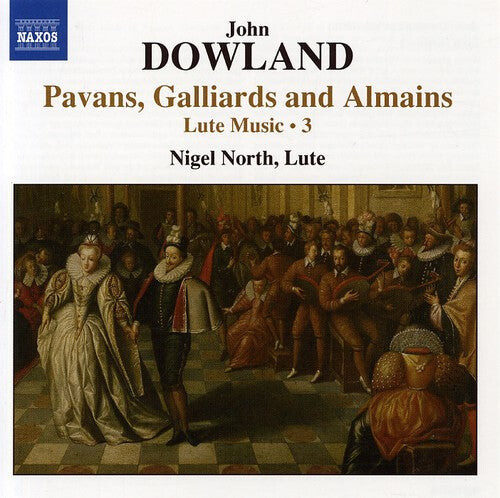 CD диск Dowland / North: Pavans Galliards & Almains / Lute Music 3
CD диск Dowland / North: Pavans Galliards & Almains / Lute Music 3