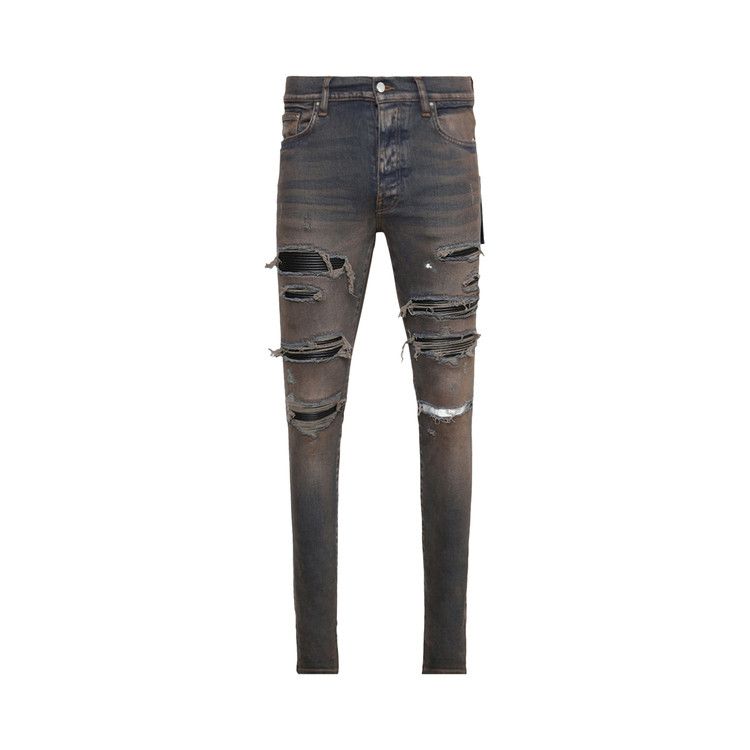 Брюки Amiri Leather Thrasher, Dark Indigo
Брюки Amiri Leather Thrasher, Dark Indigo
