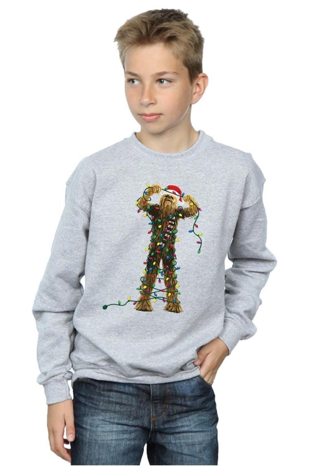 Толстовка Chewbacca с рождественскими огнями Star Wars, серый
Толстовка Chewbacca с рождественскими огнями Star Wars, серый