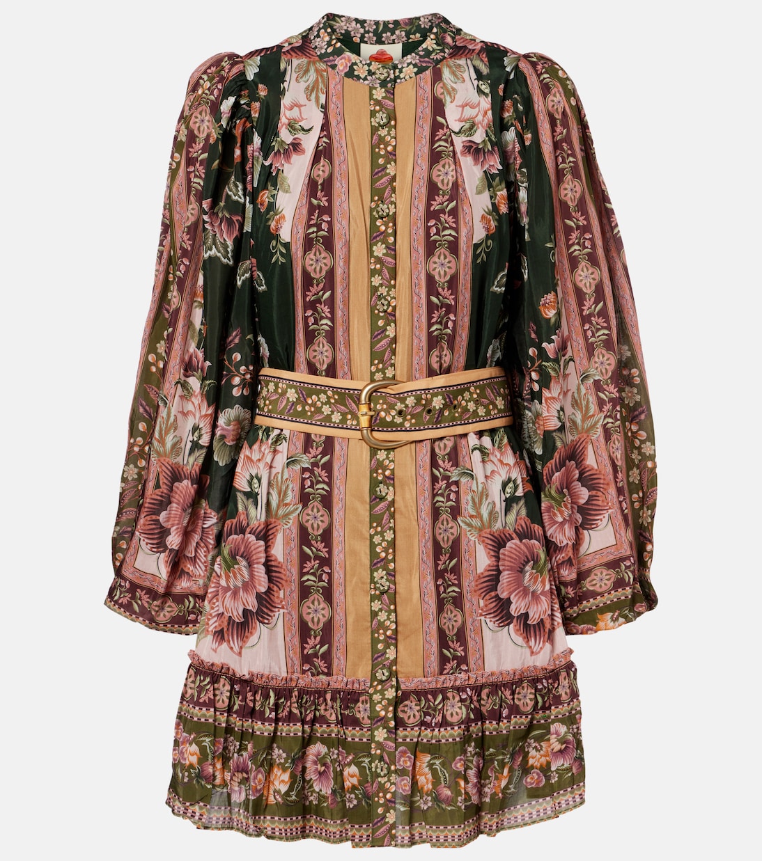 Мини-платье с цветочным принтом из смесового хлопка Farm Rio, Flowering Garden Tree Green
Мини-платье с цветочным принтом из смесового хлопка Farm Rio, Flowering Garden Tree Green