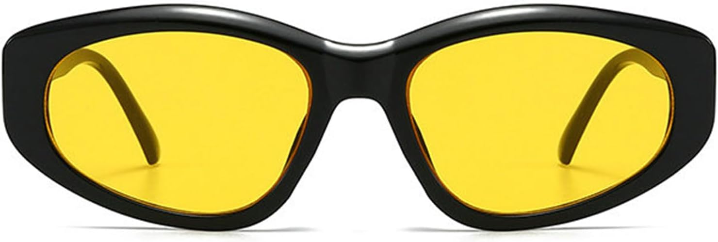 Солнцезащитные очки Willochra Fashion Y2K овальной формы для женщин и мужчин, защита от ультрафиолета UV400, ретро-очки «кошачий глаз», модные круглые солнцезащитные очки, C2
Солнцезащитные очки Willochra Fashion Y2K овальной формы для женщин и мужчин, защита от ультрафиолета UV400, ретро-очки «кошачий глаз», модные круглые солнцезащитные очки, C2