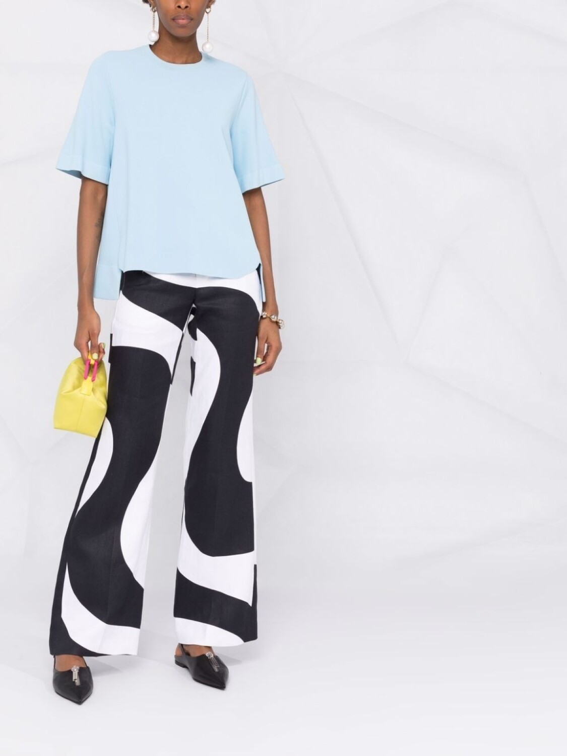 Stella McCartney футболка из джерси, синий
Stella McCartney футболка из джерси, синий