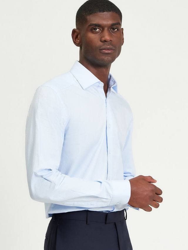 Хлопковая рубашка Regular Fit Chequerboard Dobby Ben Sherman, Blue
Хлопковая рубашка Regular Fit Chequerboard Dobby Ben Sherman, Blue