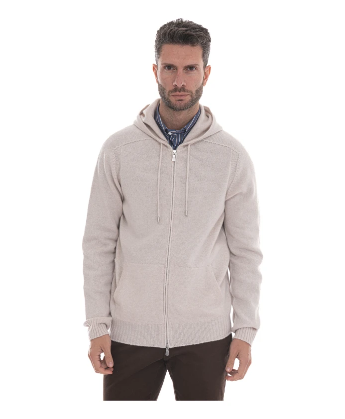 Шерстяная толстовка на молнии Gran Sasso, бежевый
Шерстяная толстовка на молнии Gran Sasso, бежевый