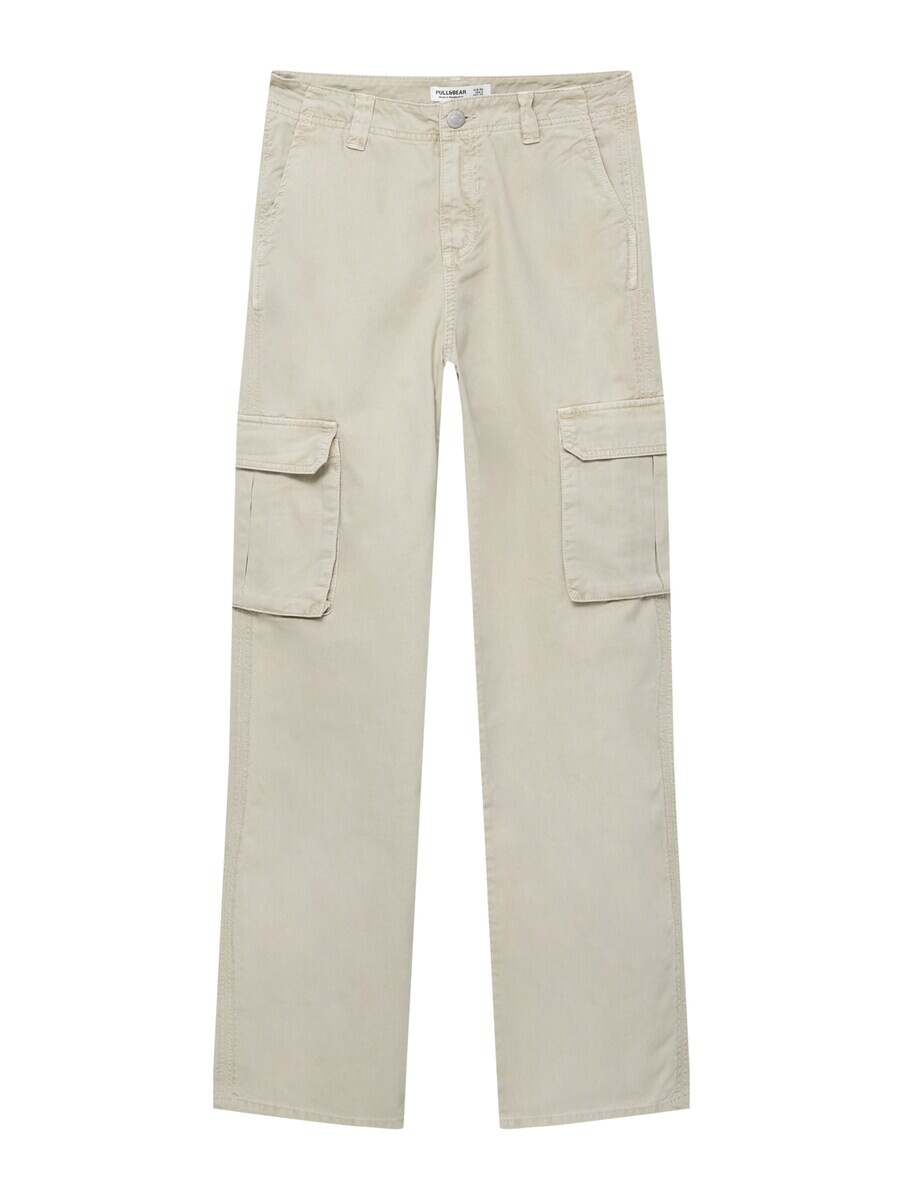 Брюки карго Pull&Bear, экрю
Брюки карго Pull&Bear, экрю