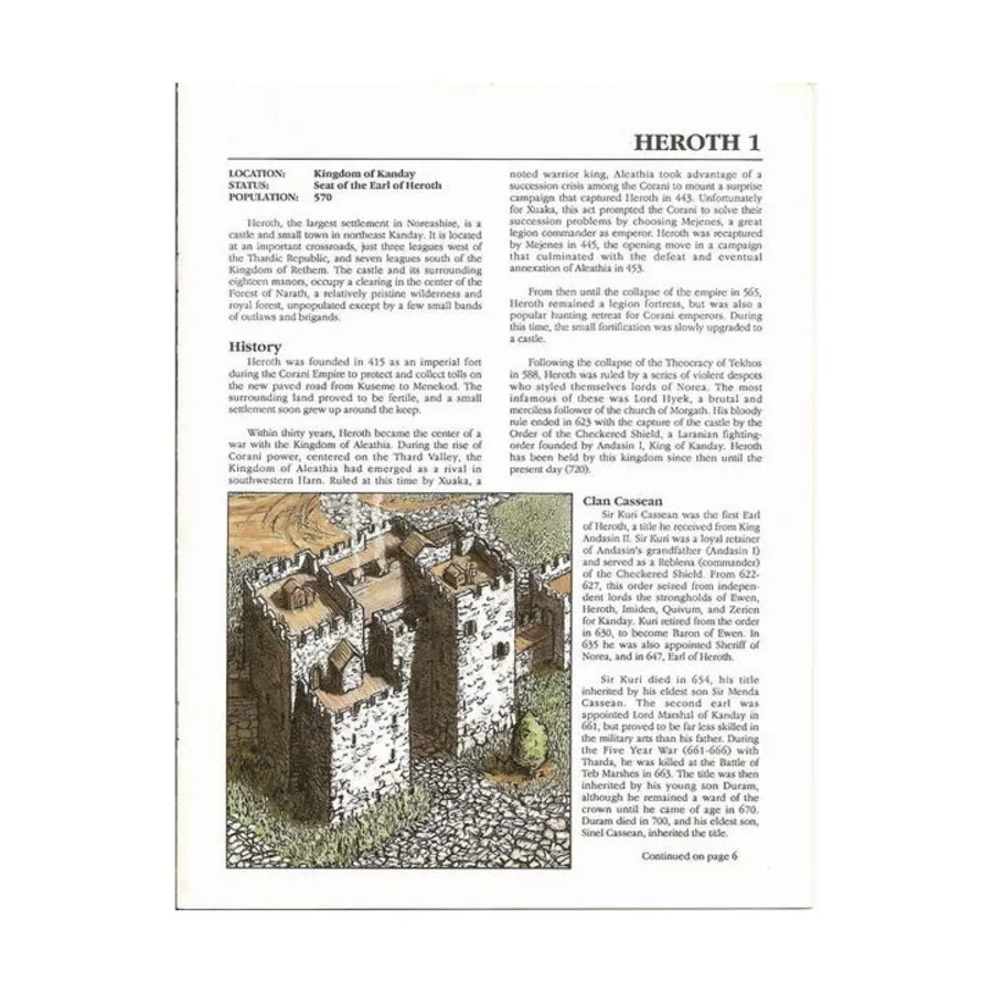 Castle Heroth, Harn - Castles, мягкая обложка
Castle Heroth, Harn - Castles, мягкая обложка