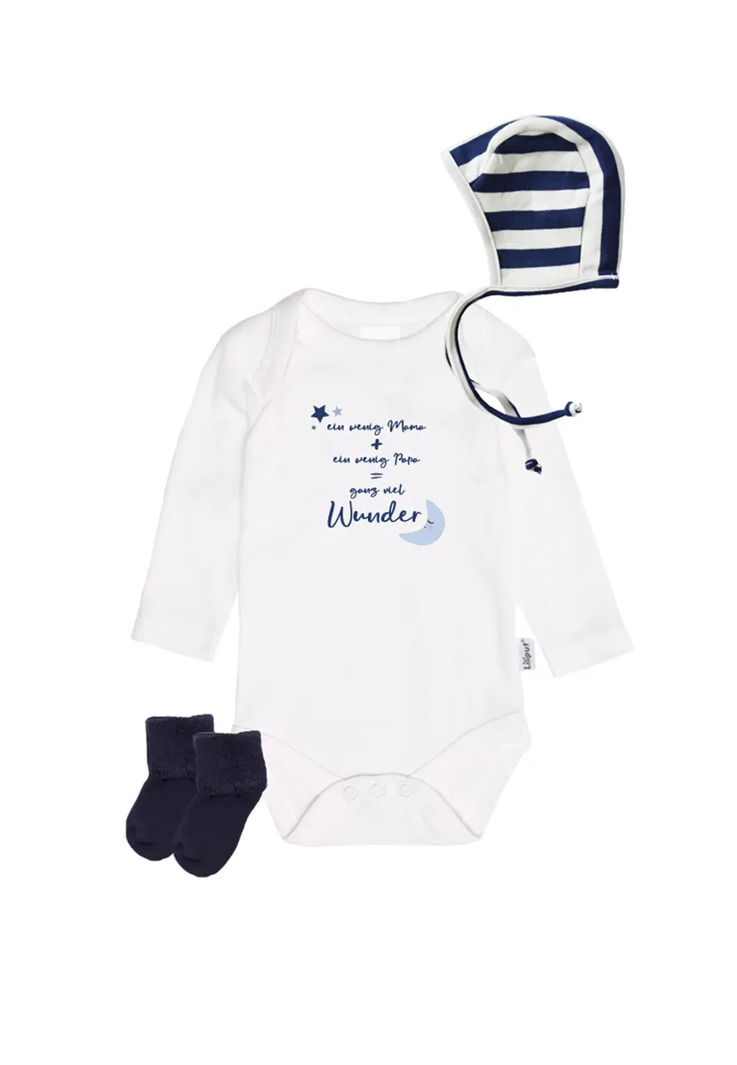 Пакет начального оборудования Liliput "Много чудес", состоящий из 3-х частей, голубой
Пакет начального оборудования Liliput "Много чудес", состоящий из 3-х частей, голубой