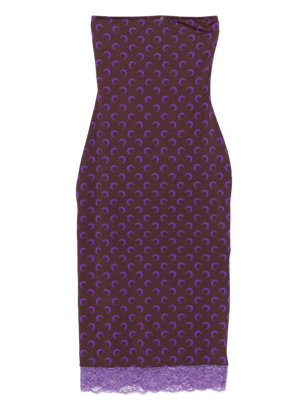 Миди-платье с принтом "Луна" Marine Serre, коричневый
Миди-платье с принтом "Луна" Marine Serre, коричневый