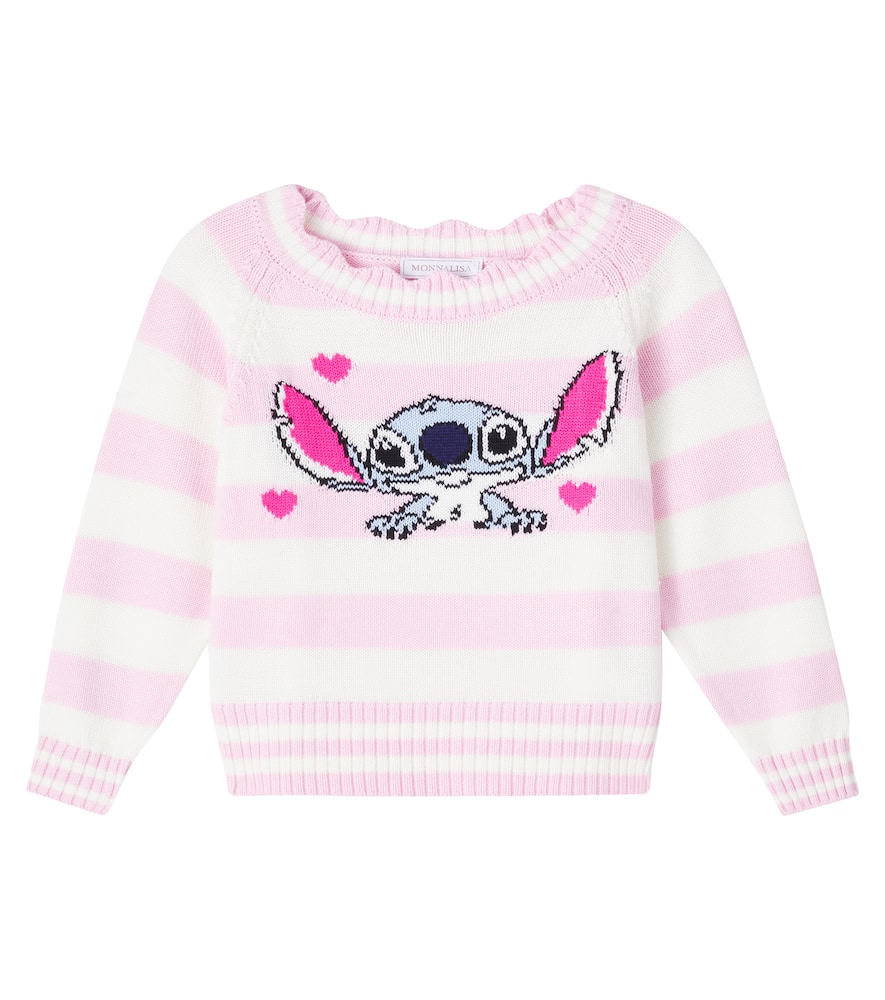 Свитер в полоску Disney Stitch Monnalisa, Panna+Fairytale
Свитер в полоску Disney Stitch Monnalisa, Panna+Fairytale