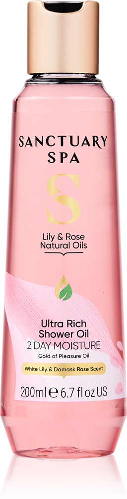 Питательное масло для душа с натуральными маслами лилии и розы Sanctuary Spa, 200 мл
Питательное масло для душа с натуральными маслами лилии и розы Sanctuary Spa, 200 мл