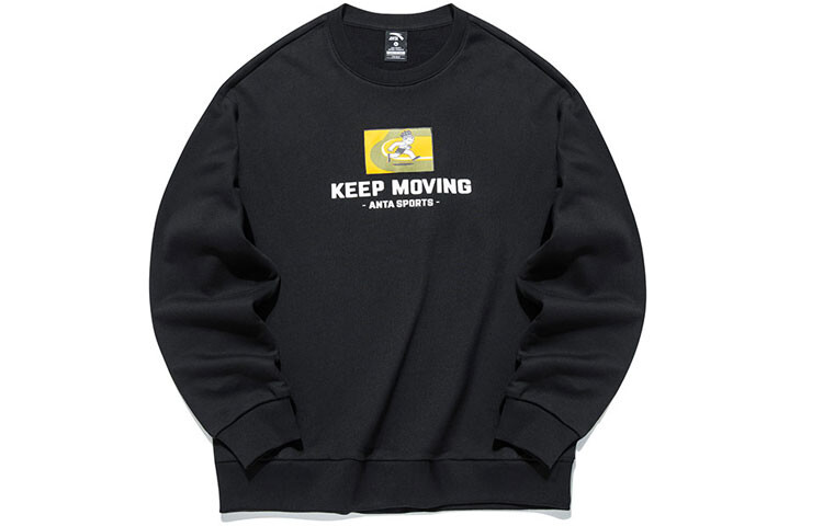 Свитшот Life Collection унисекс Anta, черный
Свитшот Life Collection унисекс Anta, черный