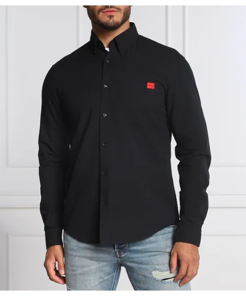 Рубашка Slim fit Hugo, черный
Рубашка Slim fit Hugo, черный