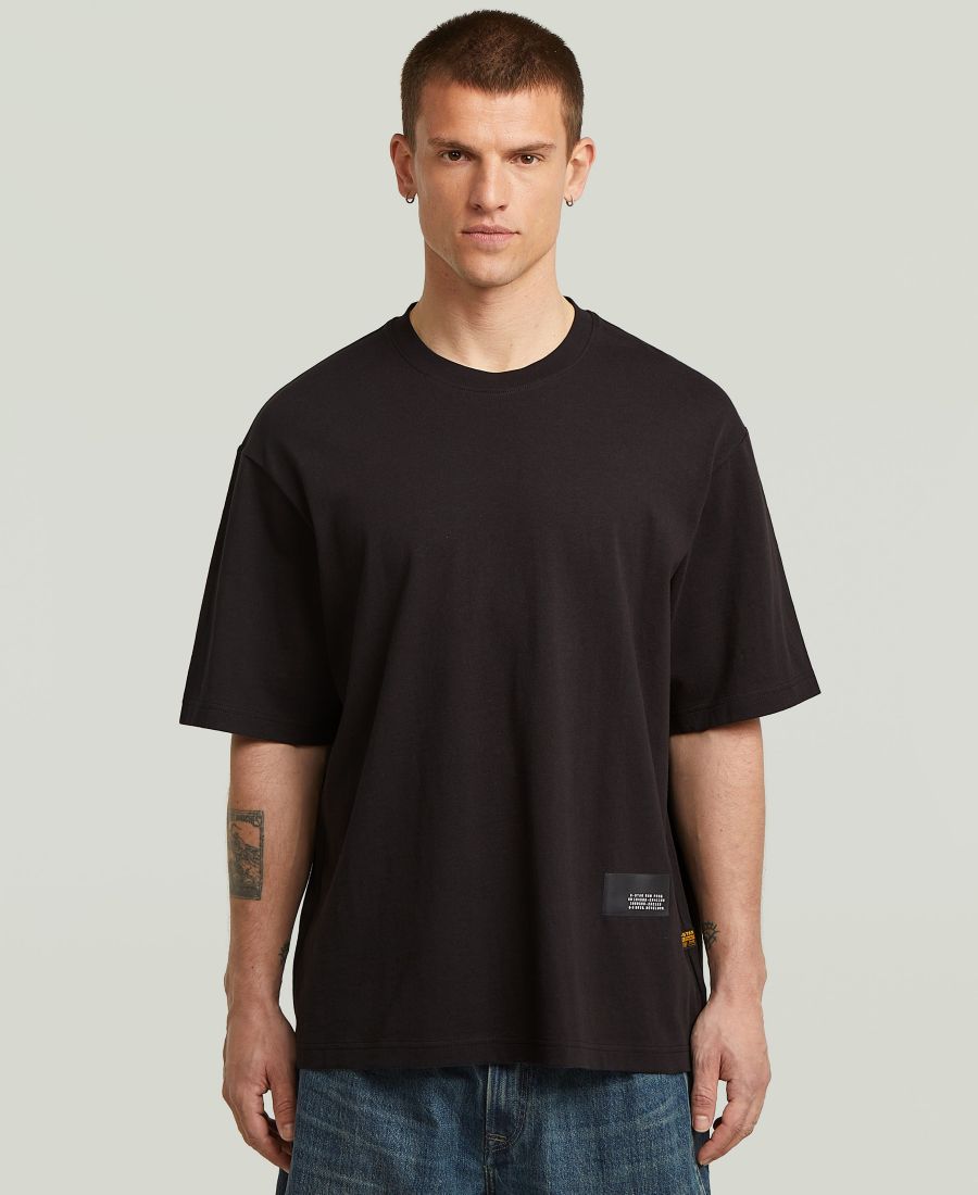 Мужская футболка с круглым вырезом и принтом в виде значка G-Star Raw, Black, Черный, Мужская футболка с круглым вырезом и принтом в виде значка G-Star Raw, Black
Мужская футболка с круглым вырезом и принтом в виде значка G-Star Raw, Black, Черный, Мужская футболка с круглым вырезом и принтом в виде значка G-Star Raw, Black