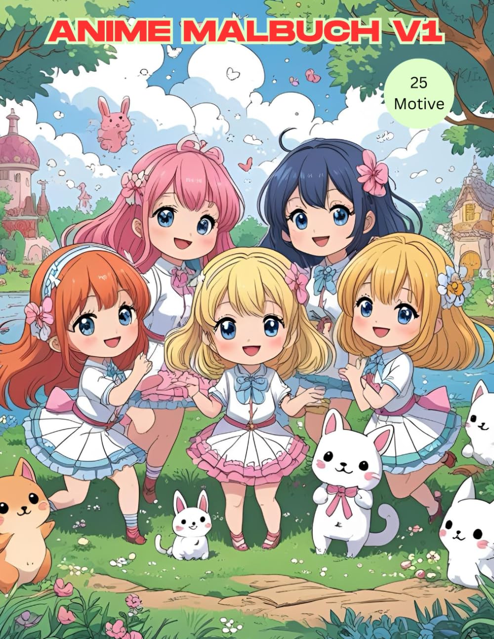 Malbuch Anime V1 (German Edition) (Independently published)
Malbuch Anime V1 (German Edition) (Independently published)