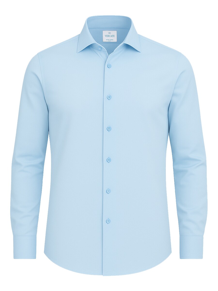 Рубашка делового кроя Slim Fit Vercate No. 26, светло-голубой
Рубашка делового кроя Slim Fit Vercate No. 26, светло-голубой