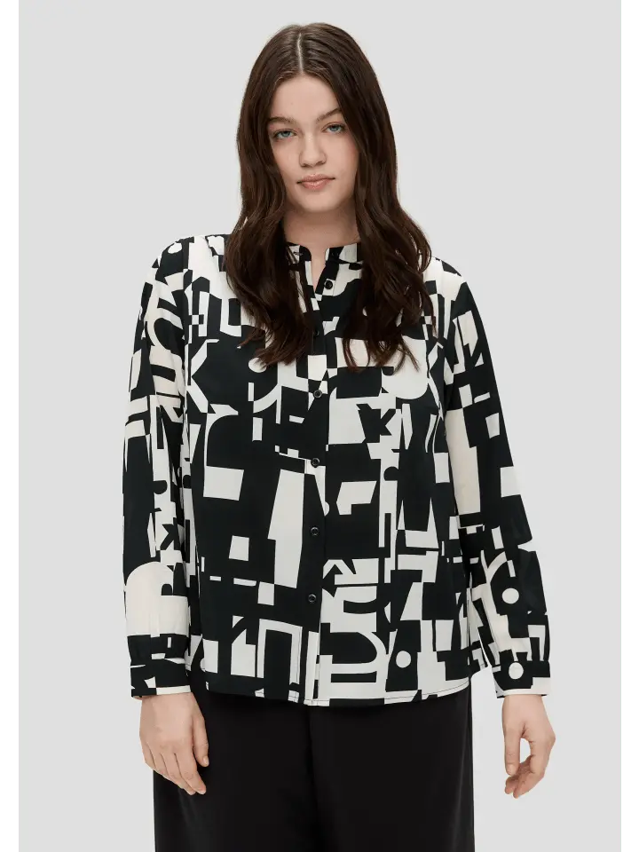 Блуза QS langarm, черный
Блуза QS langarm, черный