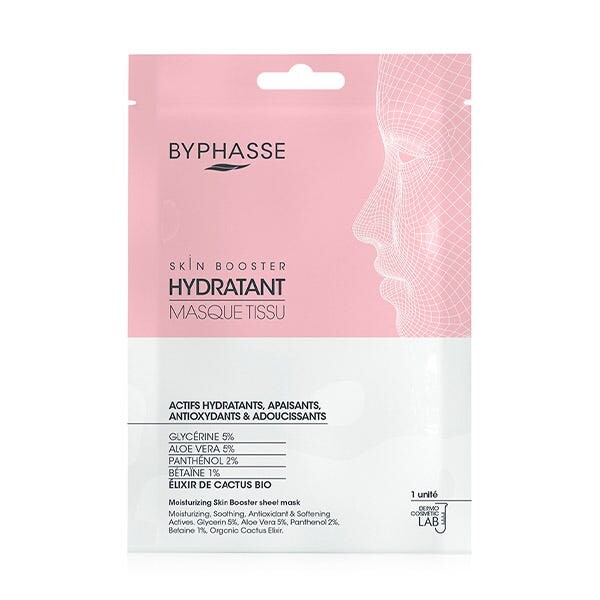 Увлажняющая маска Skin Booster 1 шт Byphasse
Увлажняющая маска Skin Booster 1 шт Byphasse