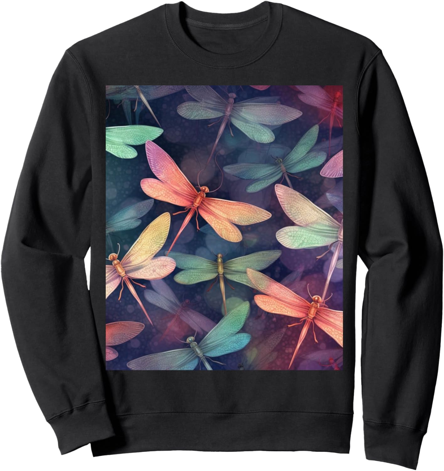 Милая толстовка с радужным рисунком стрекозы Cute Dragonfly Pattern Rainbow Dragonflies Design, черный
Милая толстовка с радужным рисунком стрекозы Cute Dragonfly Pattern Rainbow Dragonflies Design, черный