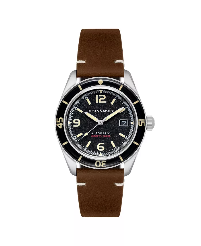 Мужские часы Fleuss с автоматическим механизмом на коричневом кожаном ремешке, 43 мм Spinnaker, Черный, Мужские часы Fleuss с автоматическим механизмом на коричневом кожаном ремешке, 43 мм Spinnaker
Мужские часы Fleuss с автоматическим механизмом на коричневом кожаном ремешке, 43 мм Spinnaker, Черный, Мужские часы Fleuss с автоматическим механизмом на коричневом кожаном ремешке, 43 мм Spinnaker