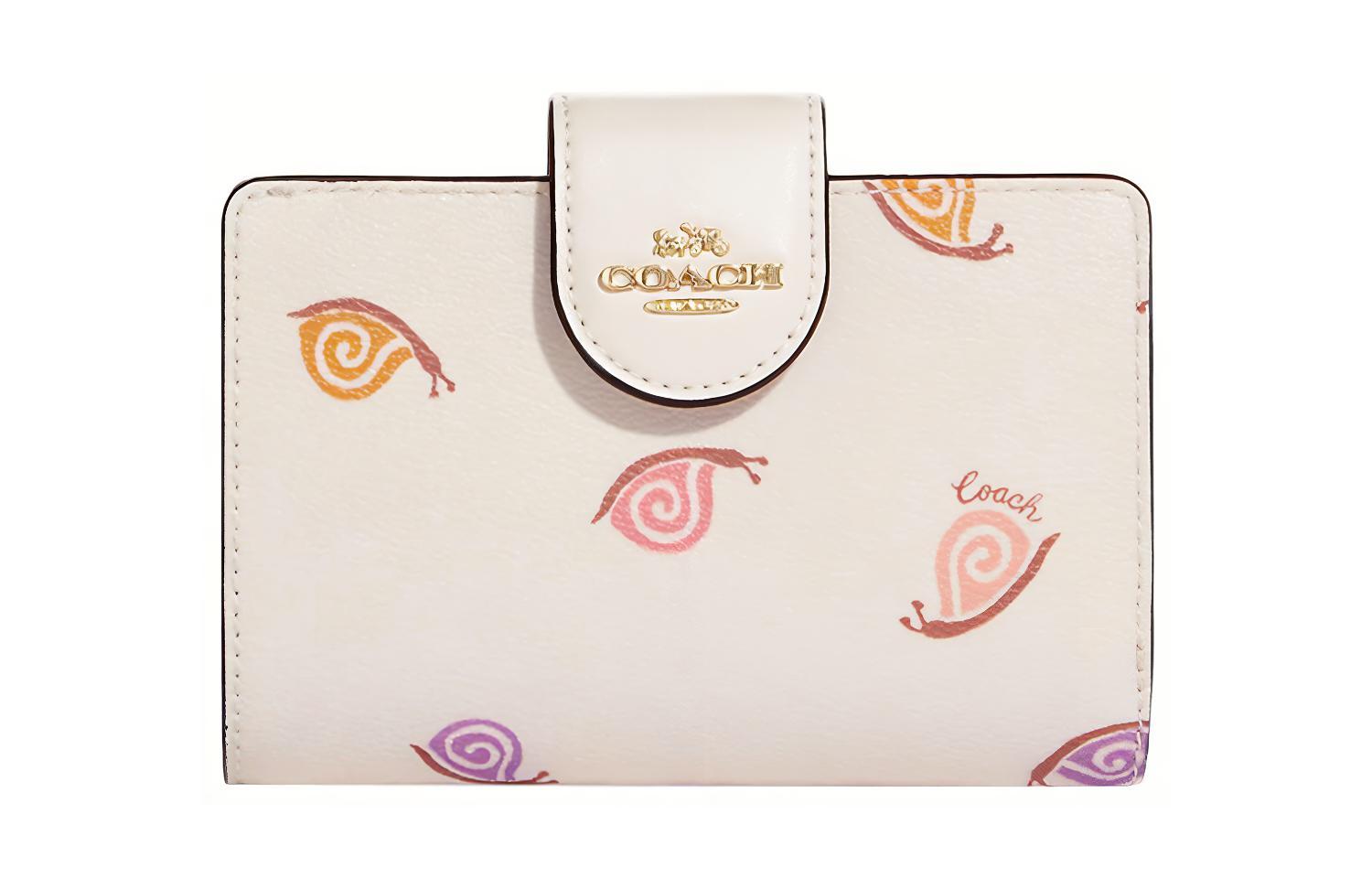 COACH Гладкий кожаный держатель для карт с покрытием из ткани
COACH Гладкий кожаный держатель для карт с покрытием из ткани