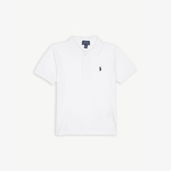 Хлопковая рубашка-поло с вышитым логотипом для 2–14 лет Polo Ralph Lauren, белый
Хлопковая рубашка-поло с вышитым логотипом для 2–14 лет Polo Ralph Lauren, белый