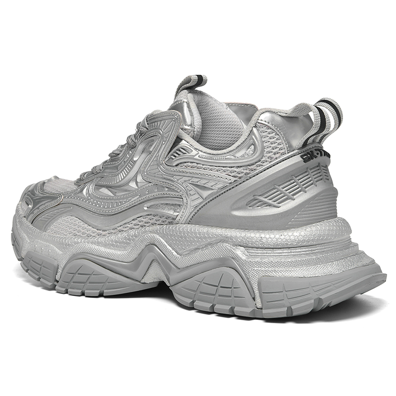 SK.TRIP Кроссовки Crossbow Series Bow And Arrow 4 Low-Top Chunky Unisex космическое серебро, цвет Space Silver 
SK.TRIP Кроссовки Crossbow Series Bow And Arrow 4 Low-Top Chunky Unisex космическое серебро, цвет Space Silver