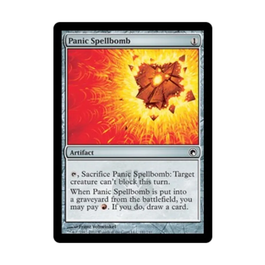 CCG Бомба-паника (С) (фольга), MTG - Scars of Mirrodin
CCG Бомба-паника (С) (фольга), MTG - Scars of Mirrodin