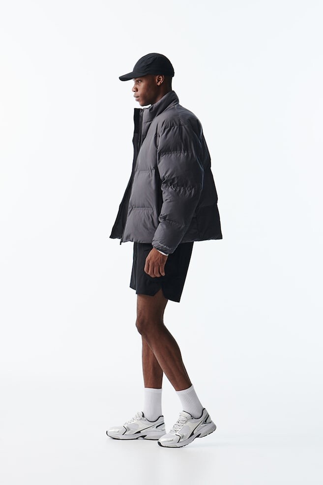 Утепленная спортивная куртка стандартного кроя из термомова H&M, серый
Утепленная спортивная куртка стандартного кроя из термомова H&M, серый