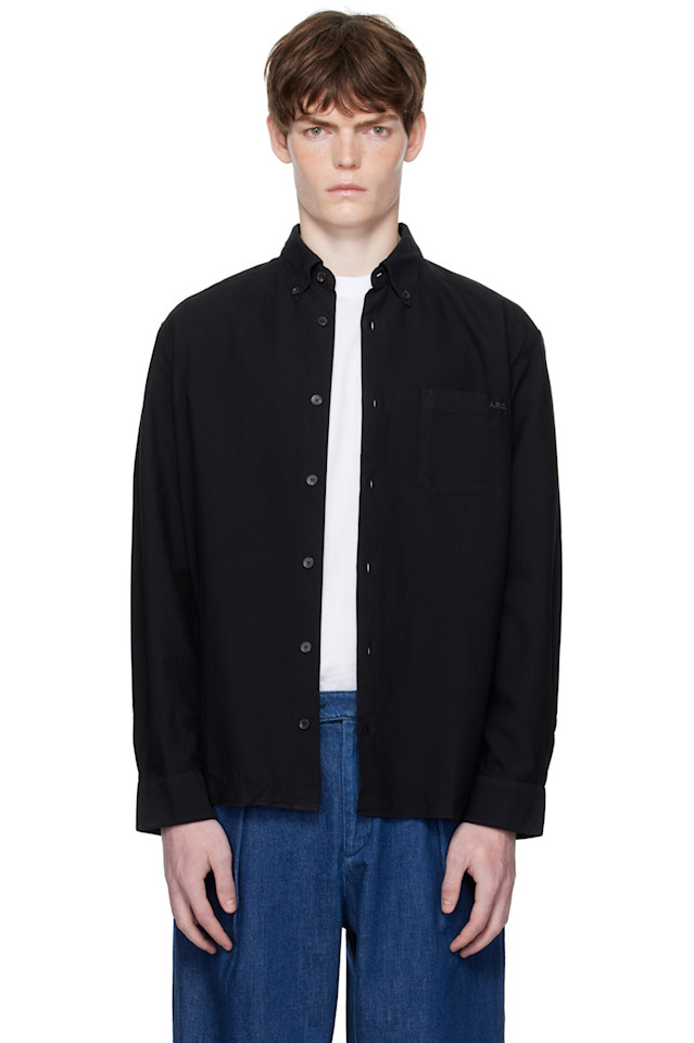 Футболка Mateo с логотипом A.P.C., цвет noir 
Футболка Mateo с логотипом A.P.C., цвет noir