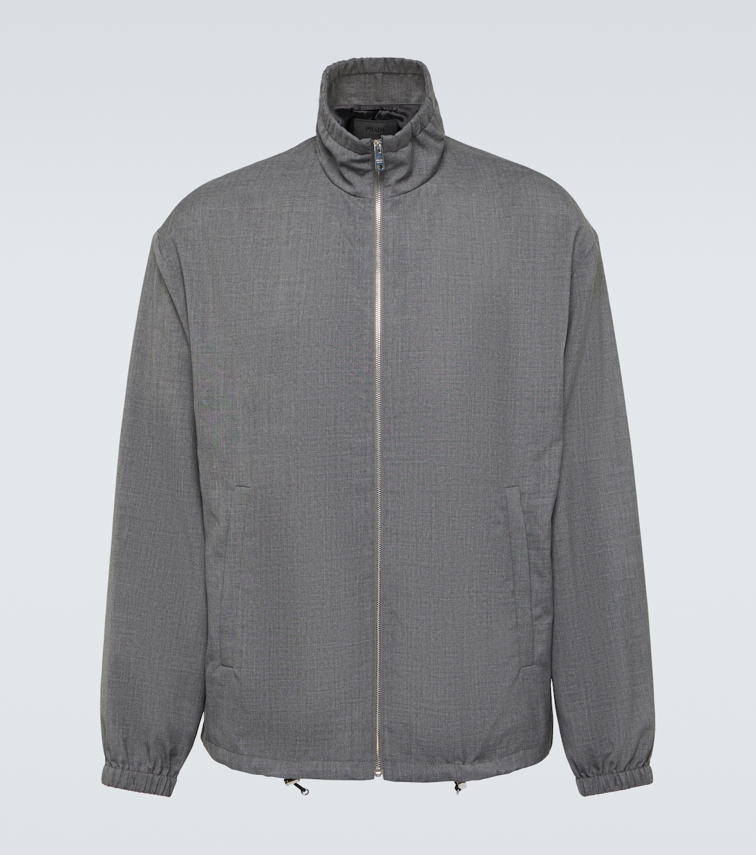 Жакет-блузон из натуральной шерсти Prada, Grigio
Жакет-блузон из натуральной шерсти Prada, Grigio
