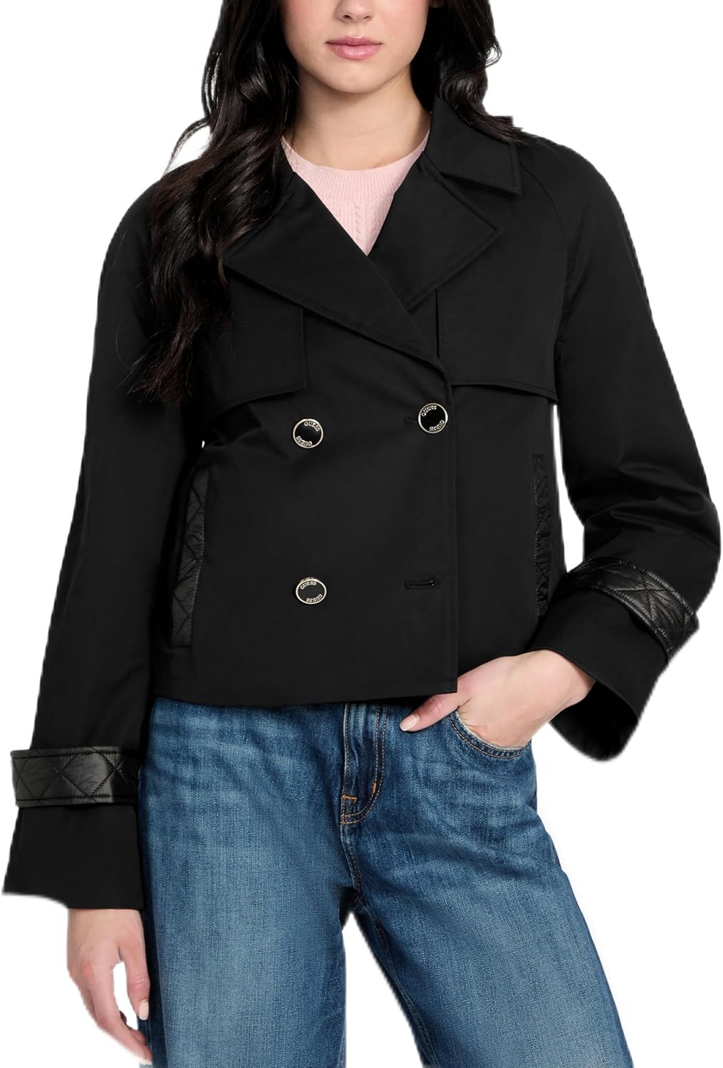 Женский короткий тренч Charlotte GUESS, Jet Black
Женский короткий тренч Charlotte GUESS, Jet Black
