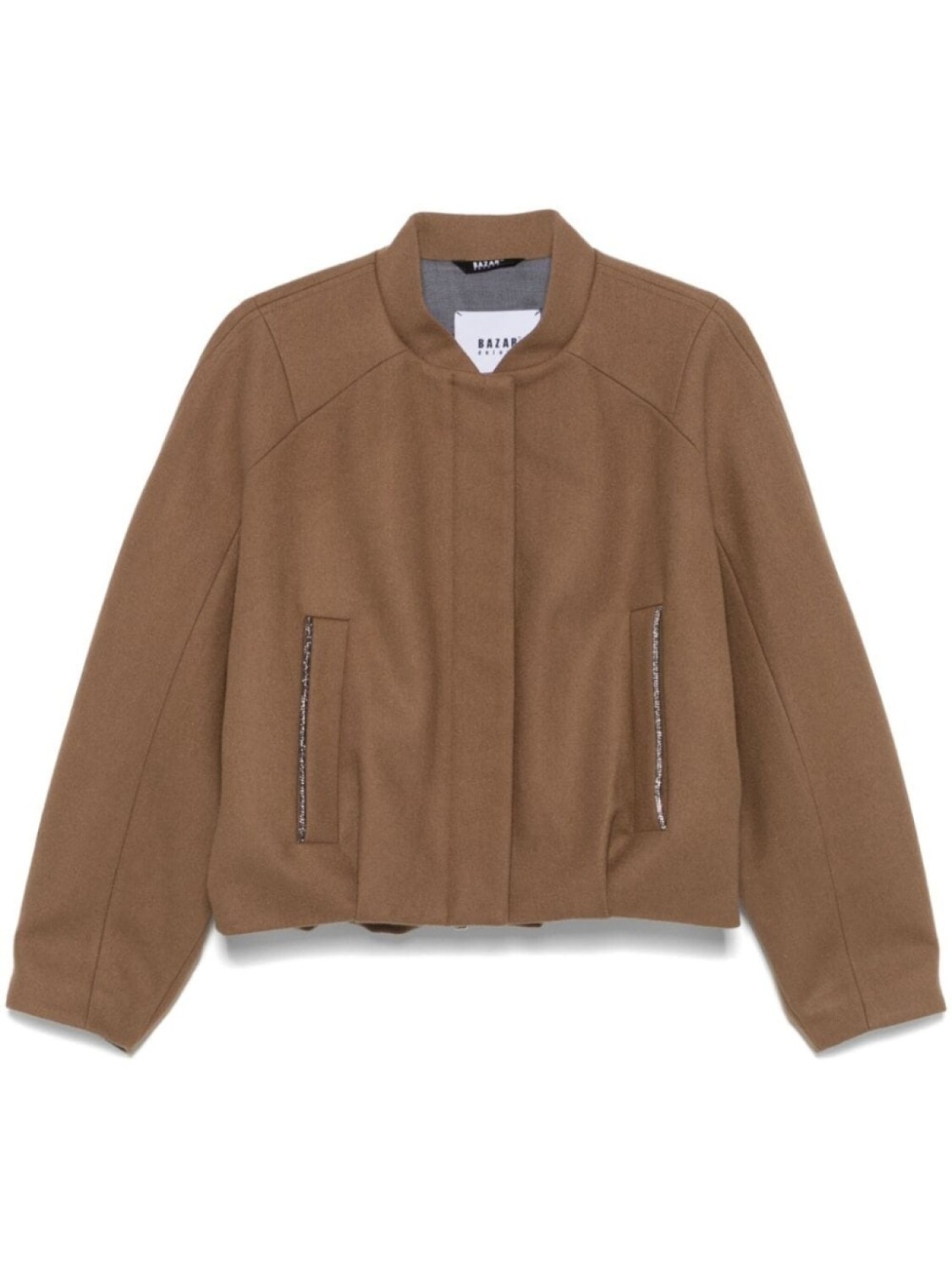 Bazar Deluxe жакет с кристаллами, коричневый
Bazar Deluxe жакет с кристаллами, коричневый