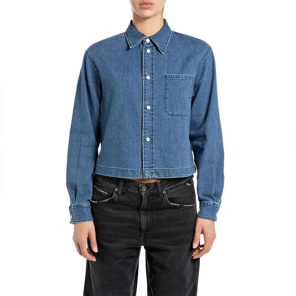 Рубашка Replay W2181 .000.632 75C, синий
Рубашка Replay W2181 .000.632 75C, синий