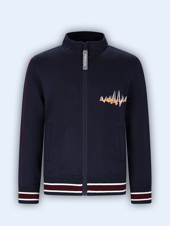 Tygo & Vito Тренировочная куртка "Vigo" темно-синего цвета
Tygo & Vito Тренировочная куртка "Vigo" темно-синего цвета