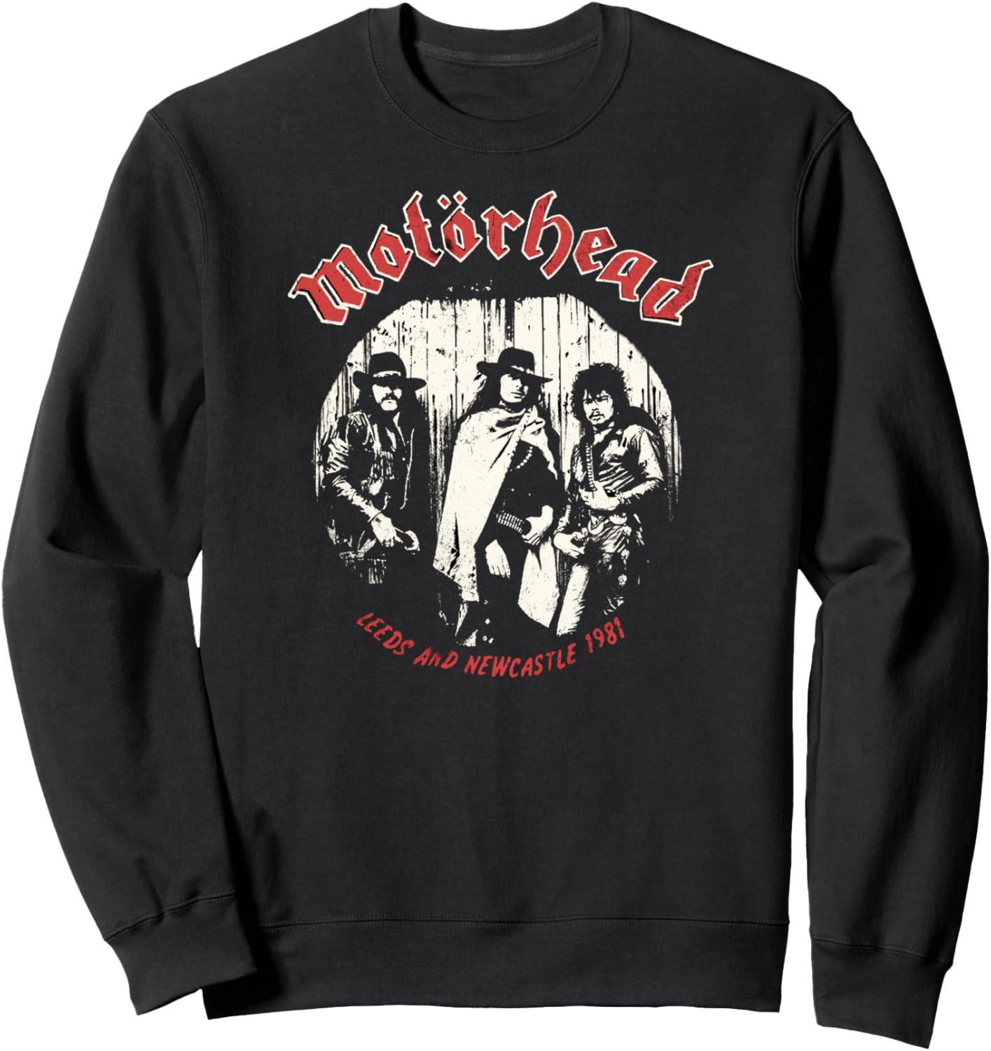 Толстовка с символикой Лидса и Ньюкасла Motorhead Official, черный
Толстовка с символикой Лидса и Ньюкасла Motorhead Official, черный