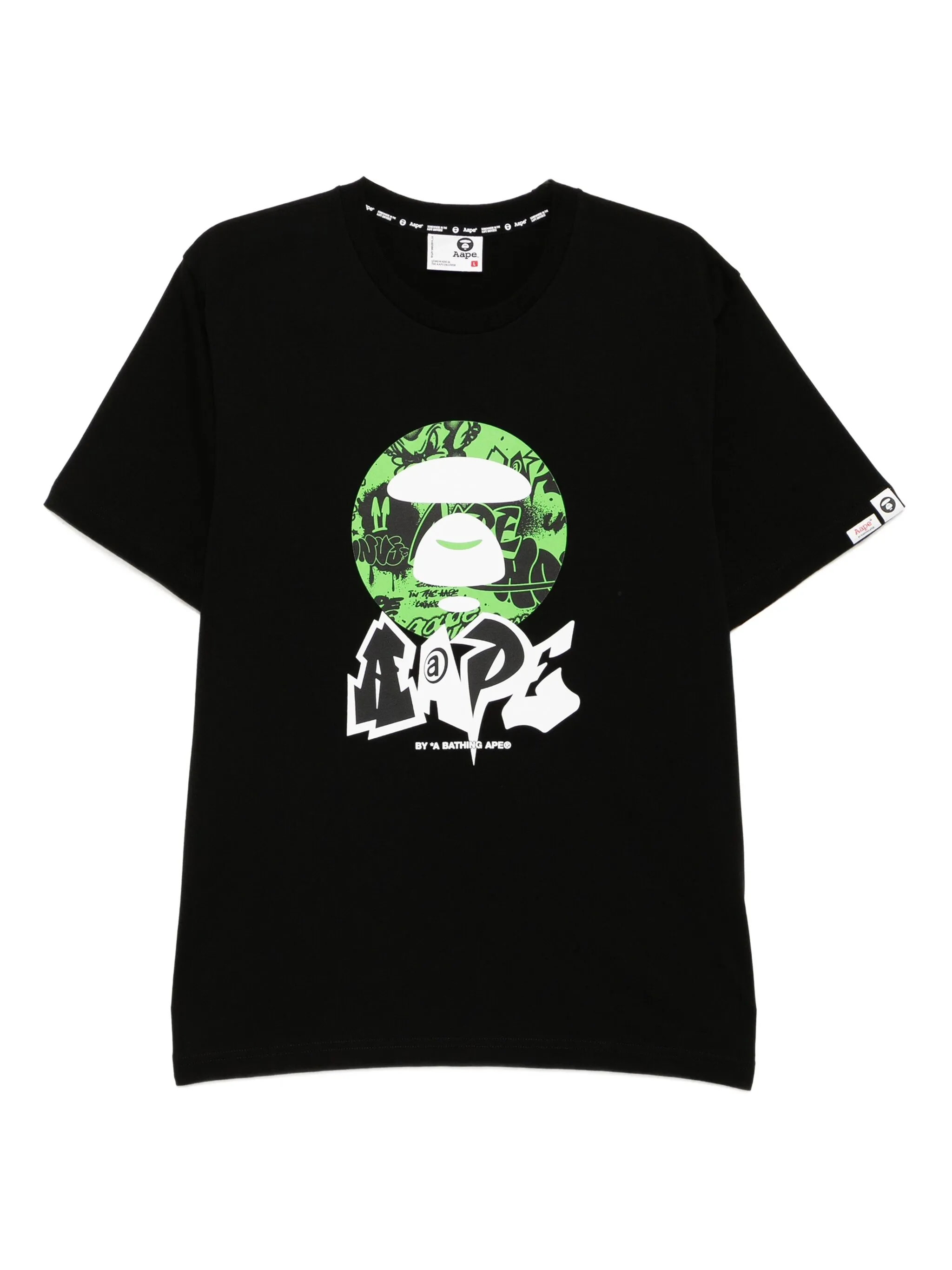 Футболка с логотипом Aape By A Bathing Ape, черный
Футболка с логотипом Aape By A Bathing Ape, черный