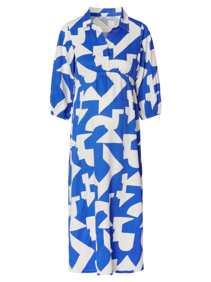 Noppies Платье для кормления Пилар с графическим синим принтом
Noppies Платье для кормления Пилар с графическим синим принтом