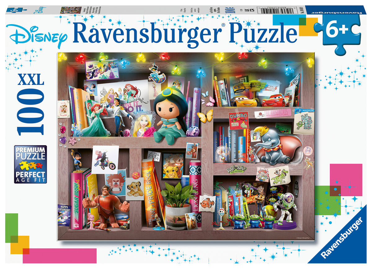 Ravensburger, пазл, Disney, персонажи Диснея, 100 шт.
Ravensburger, пазл, Disney, персонажи Диснея, 100 шт.