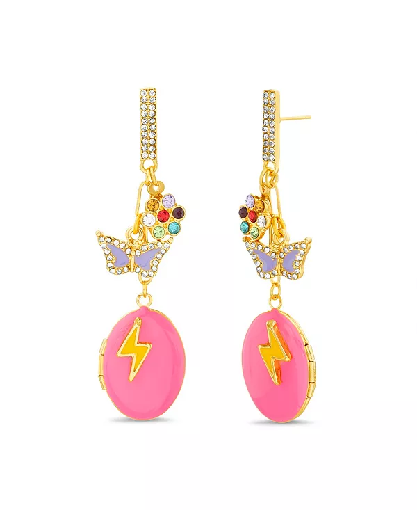 Подвеска-Стержень из кубического циркония с цветком, бабочкой и овальным медальоном Kensie, multi
Подвеска-Стержень из кубического циркония с цветком, бабочкой и овальным медальоном Kensie, multi